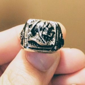 Silver Vintage Native Ring